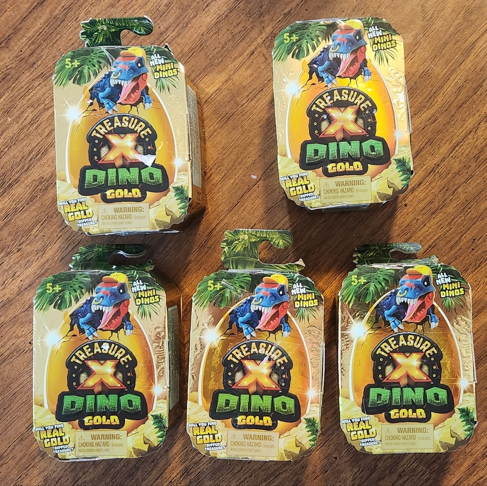 Treasure X Dino Gold Mystery Packs Mini Dino Series 2